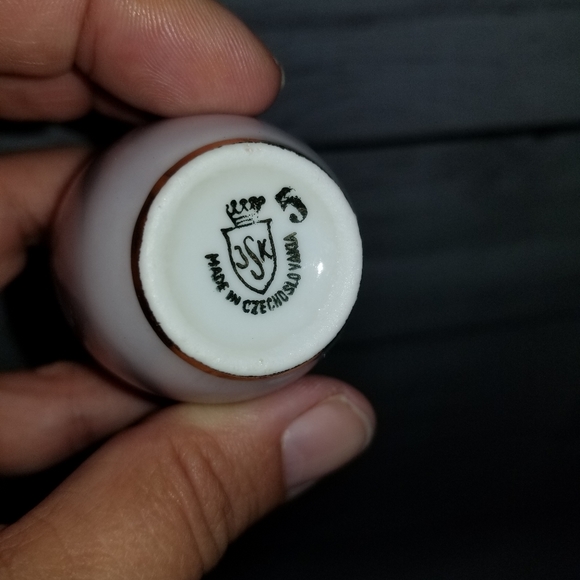 VNTG 6pc Karlovy Vary Shot Glass Set - Picture 5 of 7